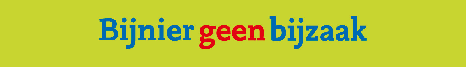 logo https://www.bijniergeenbijzaak.nl